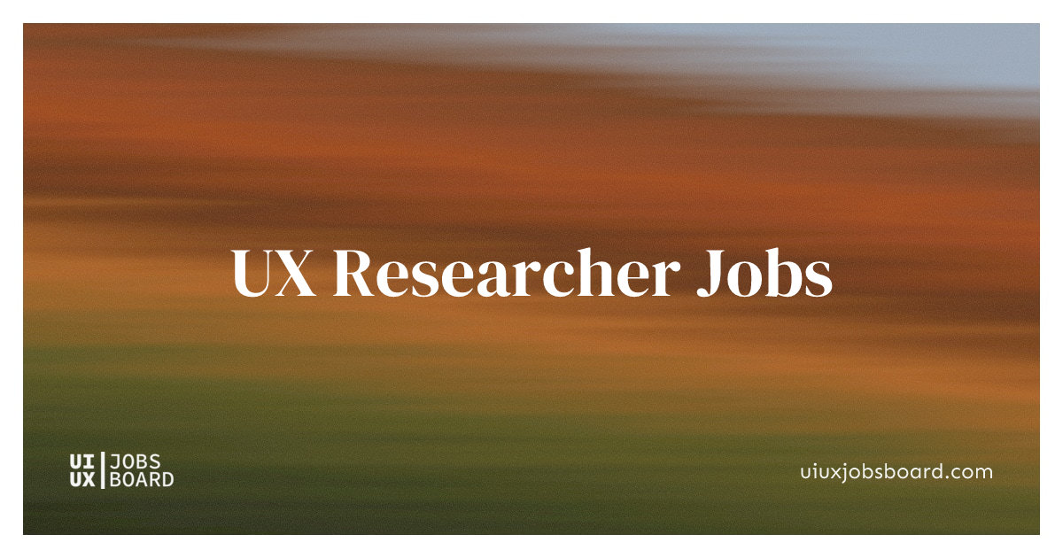 Timer Clock Design UX Researcher Jobs | Remote & Full-time Roles 2026