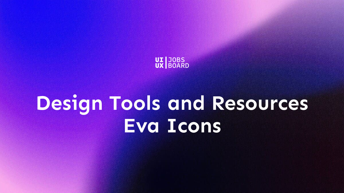 Eva Icons - Design Tools and Resources