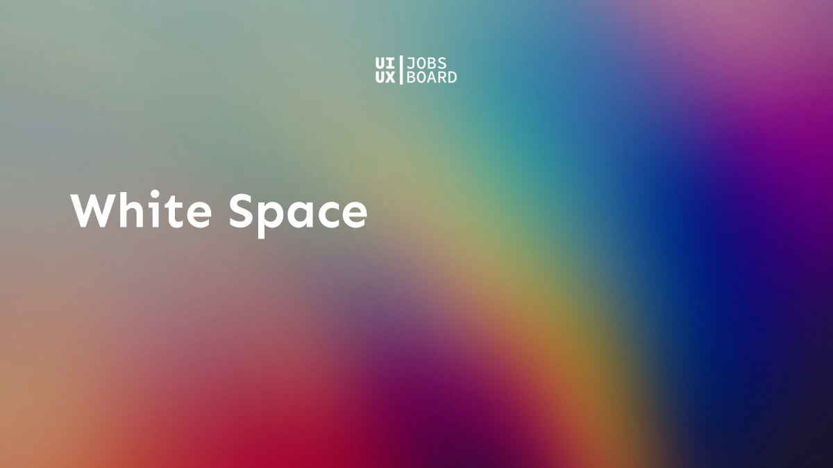 White Space - UX Design Terms