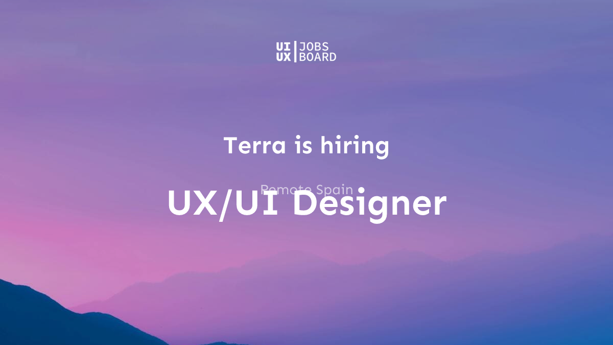 Remote UX/UI Designer at Terra in Spain